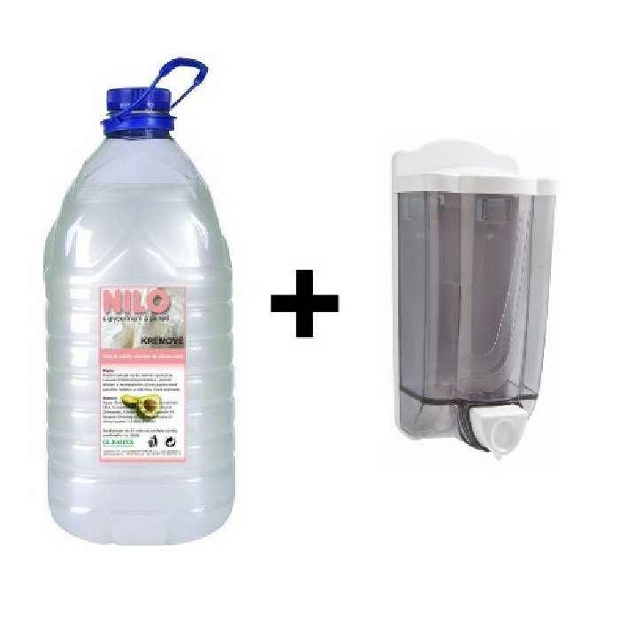 Mýdlo tekuté.NILO bílé 25l + dávkovač mýdla EASY 0,9l ZDARMA